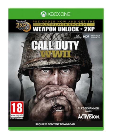 Call-of-Duty-WWII-Xbox-One-X-box-art-4k HDR-GamersRD