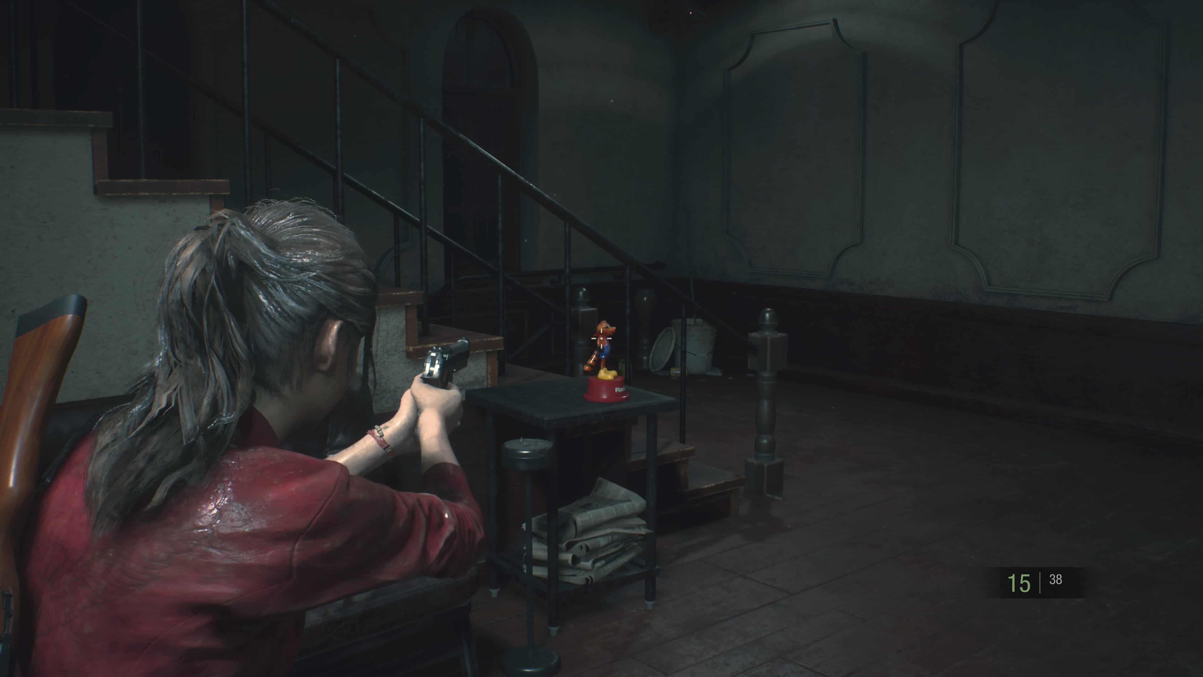 RESIDENT EVIL 2, mr. racoon