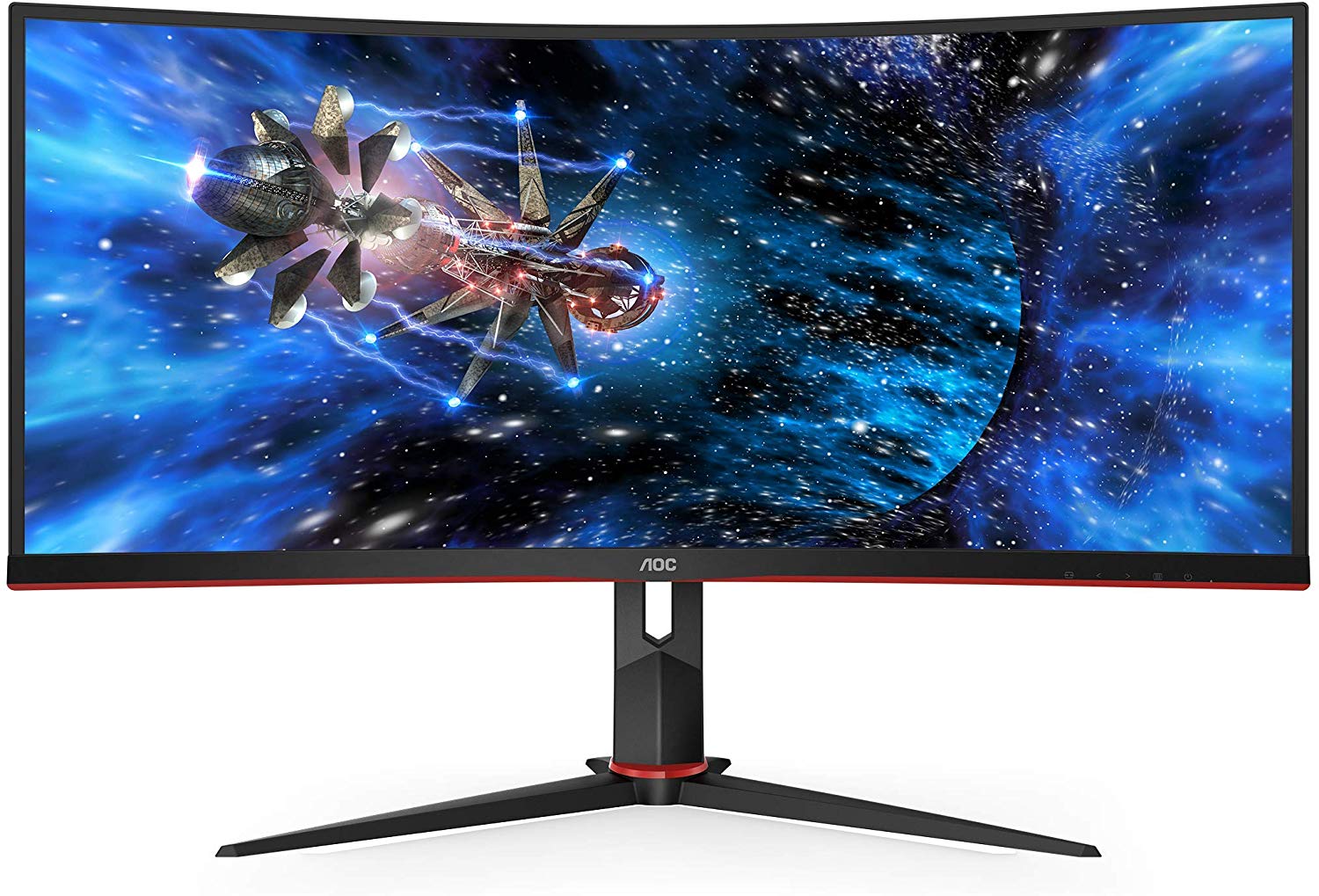AOC Monitor 49 pulgadas ultra curvo gaming gamersrd6