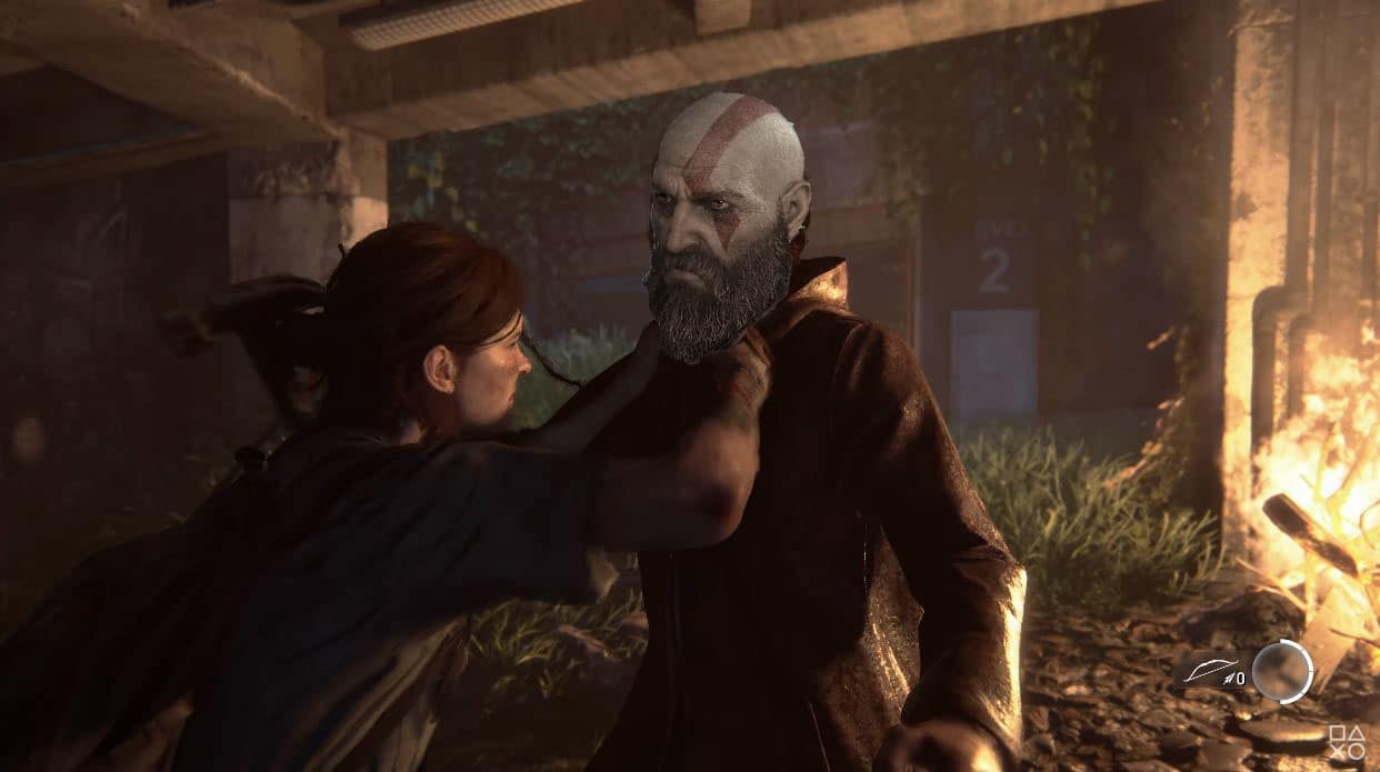 Playing as Kratos in The Last of Us PC (TLOU PC Mods) 