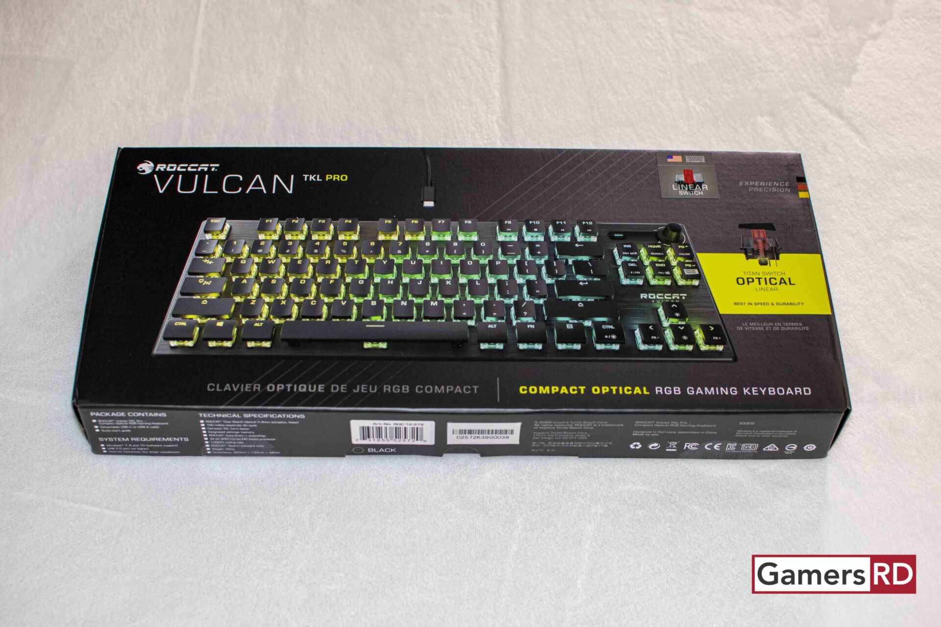 Roccat Vulcan Tkl Pro Mechanical Rgb Gaming Keyboard Review
